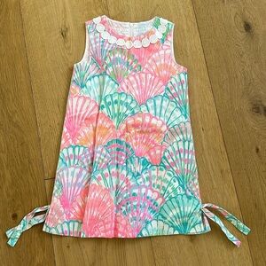 Lilly Pulitzer Pink and Green Kids Dress